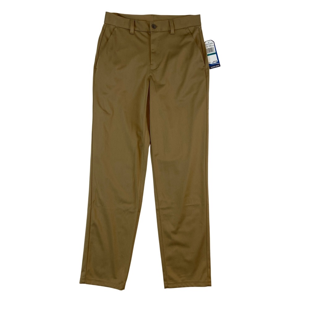 Nautica Boys School Uniform‎ Tapered Jogger Pants Sz 16 Regular Burnished Khaki